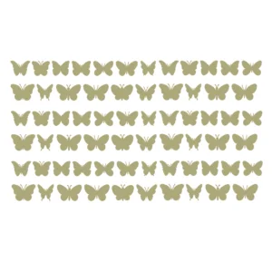 Decalques Borboleta Ouro - 2