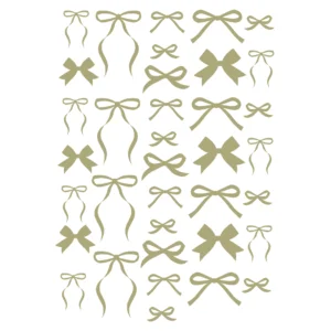 Decalques Laços Ouro