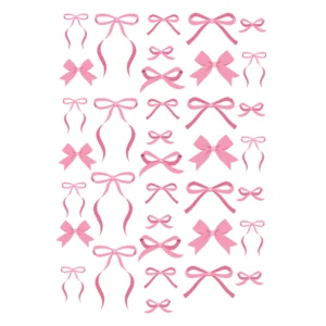 Decalques Laços Rosa