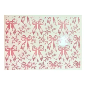 Decalques Tapete Laço -  Rosa