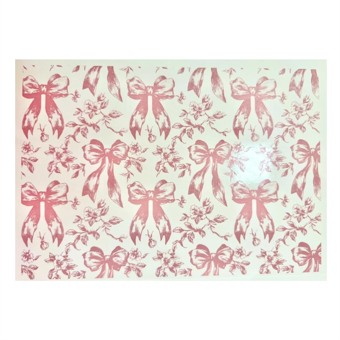 Decalques Tapete Laço -  Rosa