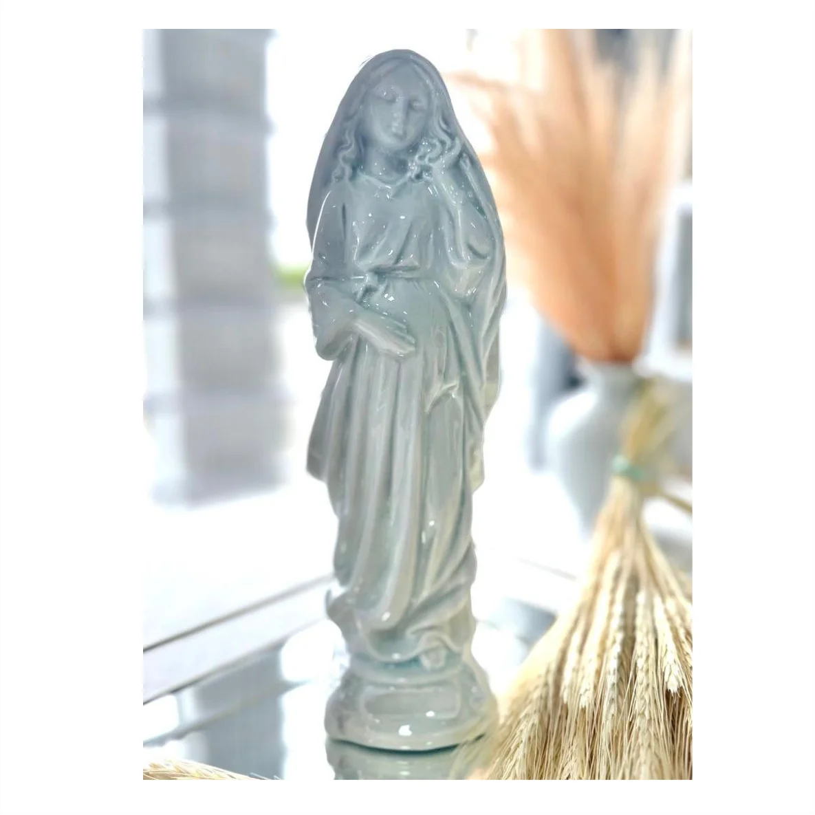 Imagem Nossa Senhora Grávida - Porcelana