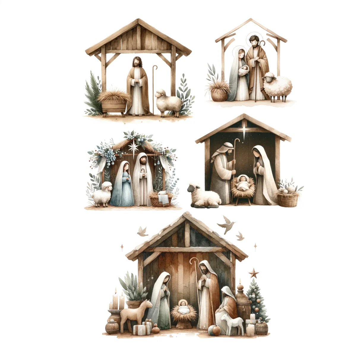 Decalques Presépio
