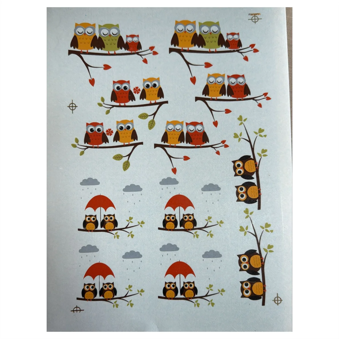 Decalques Coruja (Promoção)