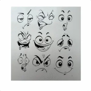 Decalques Rostinhos - PROMOÇÃO