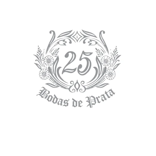Bodas de Prata 5cm