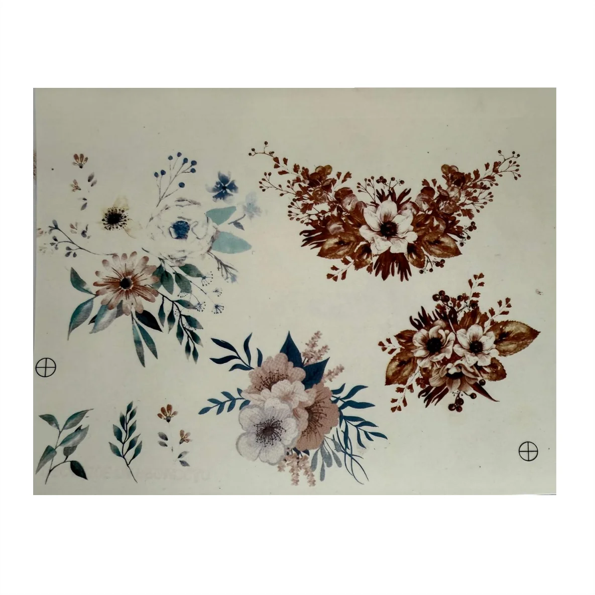 Decalques Flor 1 - PROMOÇÃO