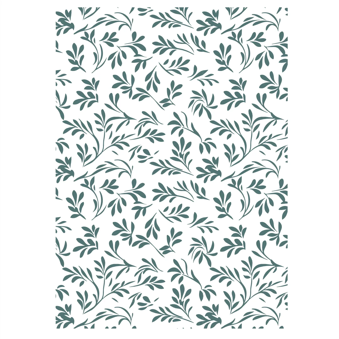 Decalques Folhagem - Verde Escuro