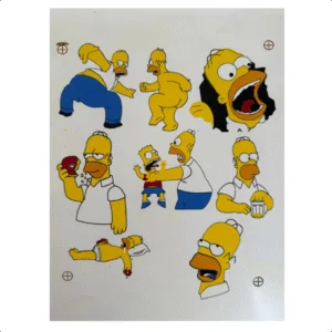 Decalques Simpsons 1 - PROMOÇÃO