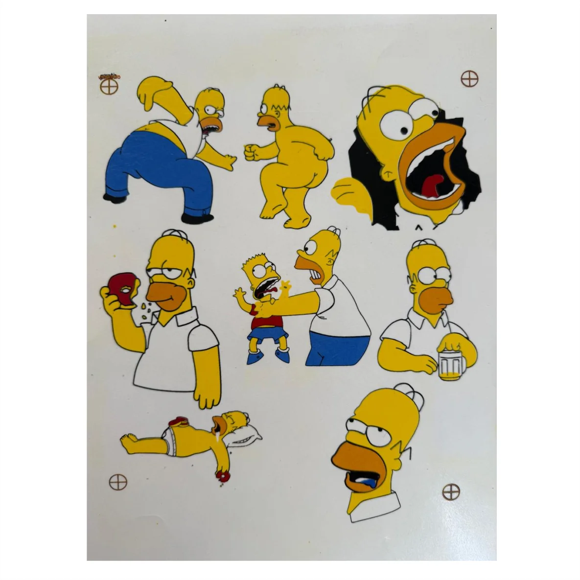 Decalques Simpsons 1 - PROMOÇÃO
