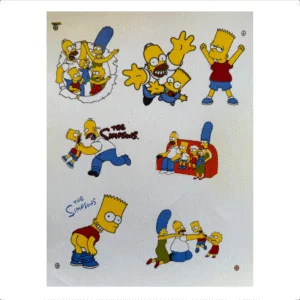 Decalques Simpsons 2 - PROMOÇÃO