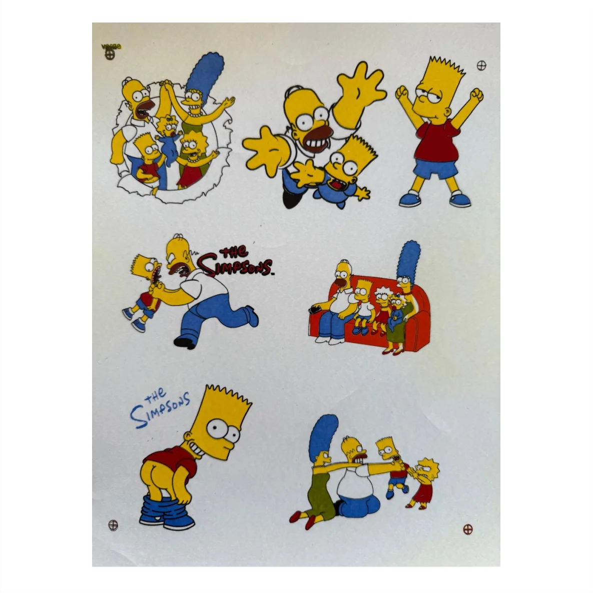 Decalques Simpsons 2 - PROMOÇÃO