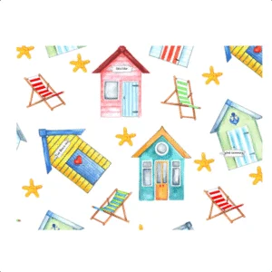 Decalques Casinhas Praia