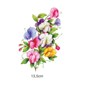 Decalques Ervilha Doce - 13,5cm