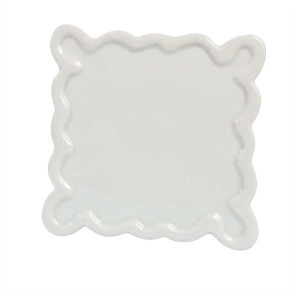 Bandeja Quadrada Ondulada