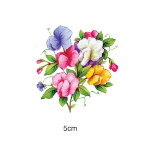 Decalques Ervilha Doce - 5cm