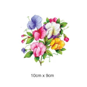 Decalques Ervilha Doce - 10cm