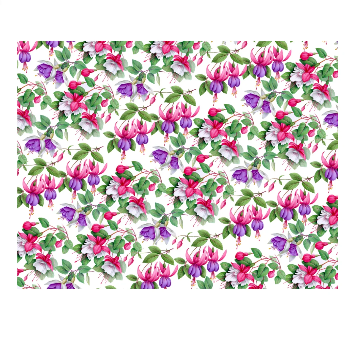 Decalques Flor Fuchsia