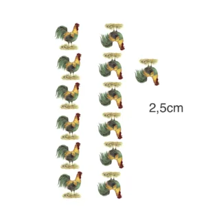 Decalques Galo - 2,5cm