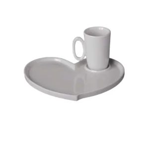 Lancheira Coração c/ Xícara