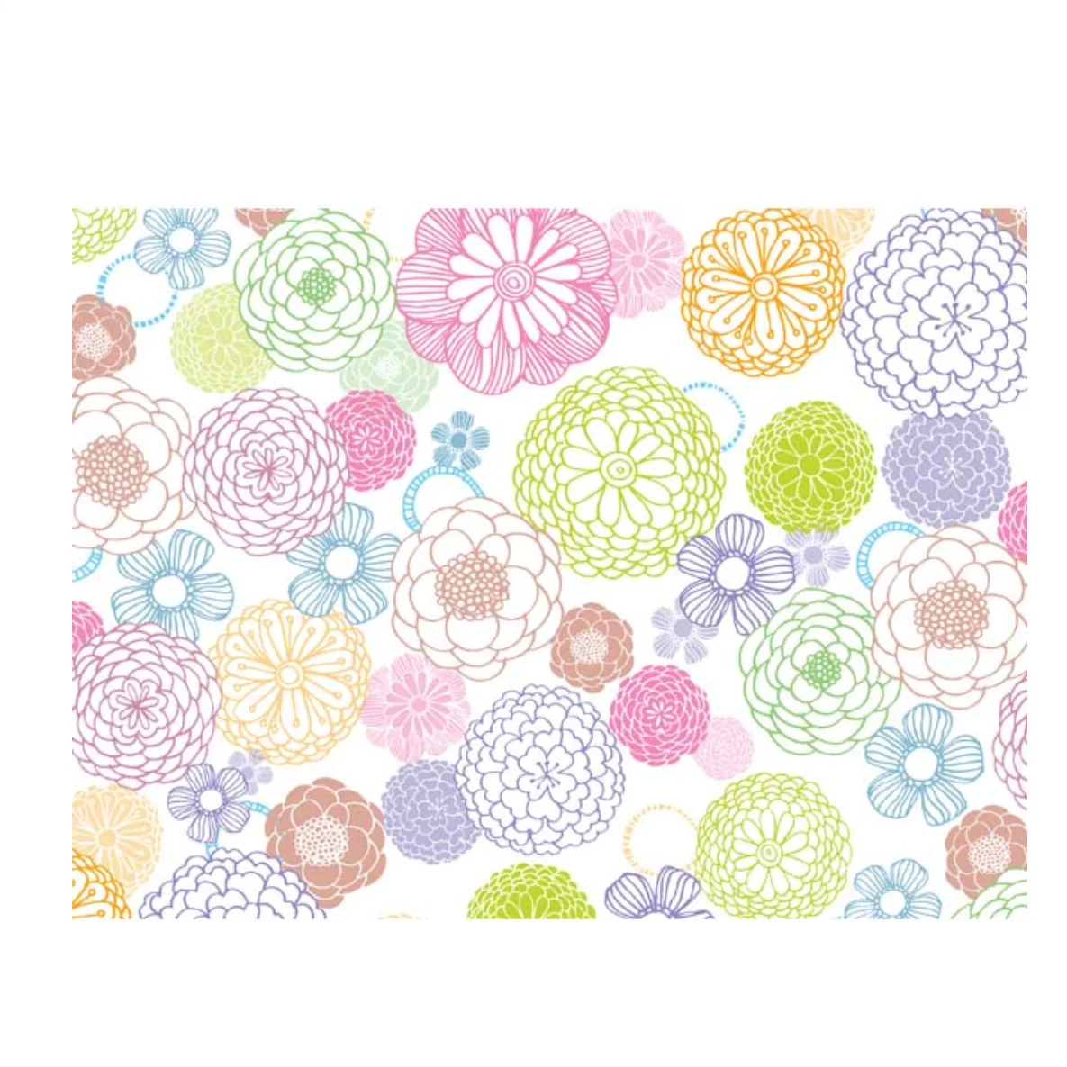 Decalques Pastel Dahlia