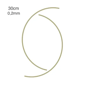 Tiras Borda - Ouro 30cm