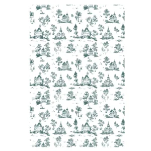 Decalques Toile de Jouy Casarão - Verde