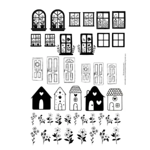 Decalques Porta, Janelas e Complementos