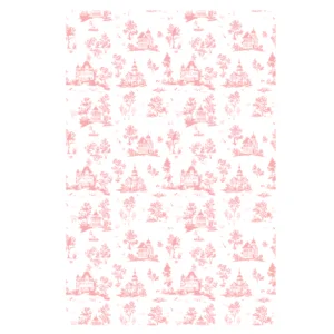 Decalques Toile de Jouy Casarão - Rosa