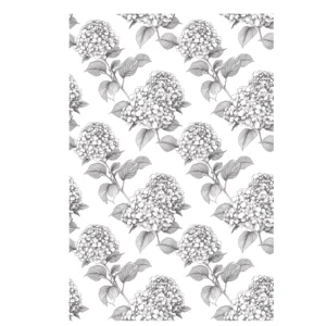 Decalques Tapete Hortênsias - Lilás