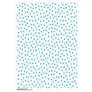 Decalques Bolinhas Diferentes - Azul Claro