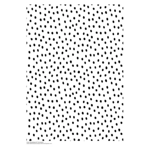 Decalques Bolinhas Diferentes - Preto