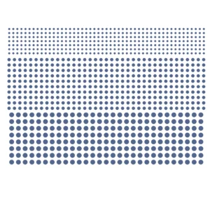 Decalques Bolinhas Azul Marinho - Porcelana