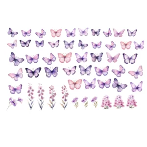 Decalques Borboletas - Vidro