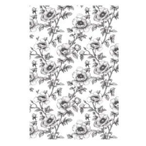 Decalques Flores Azul Marinho