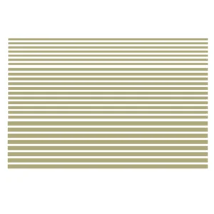 Decalques Tiras Dourado que Imita Ouro - Porcelana