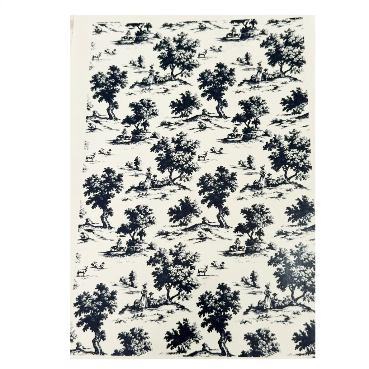 Decalques Toile Família - Azul Marinho - Imagem 2