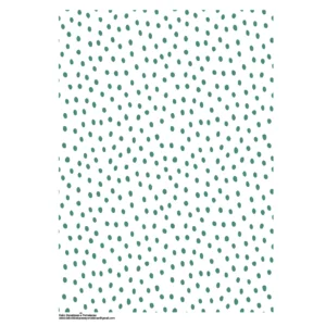 Decalques Bolinhas Diferentes - Verde Escuro