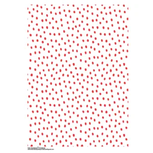 Decalques Bolinhas Diferentes - Vermelho