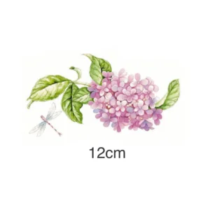 Decalques Hortênsia - 12cm