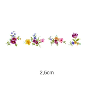 Decalques Pequenas Flores - 2,5cm