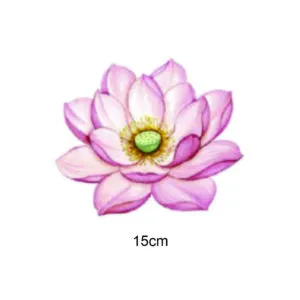 Decalques Flor de Lotus - 15cm