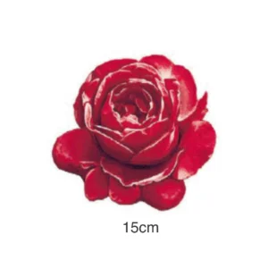 Decalques Rosa Vermelha - 15cm