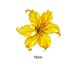Decalques Flor de Âmbar - 18cm