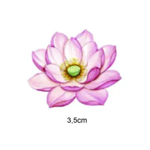 Decalques Flor de Lotus - 3,5cm