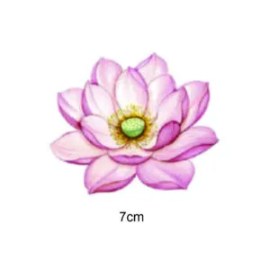 Decalques Flor de Lotus - 7cm