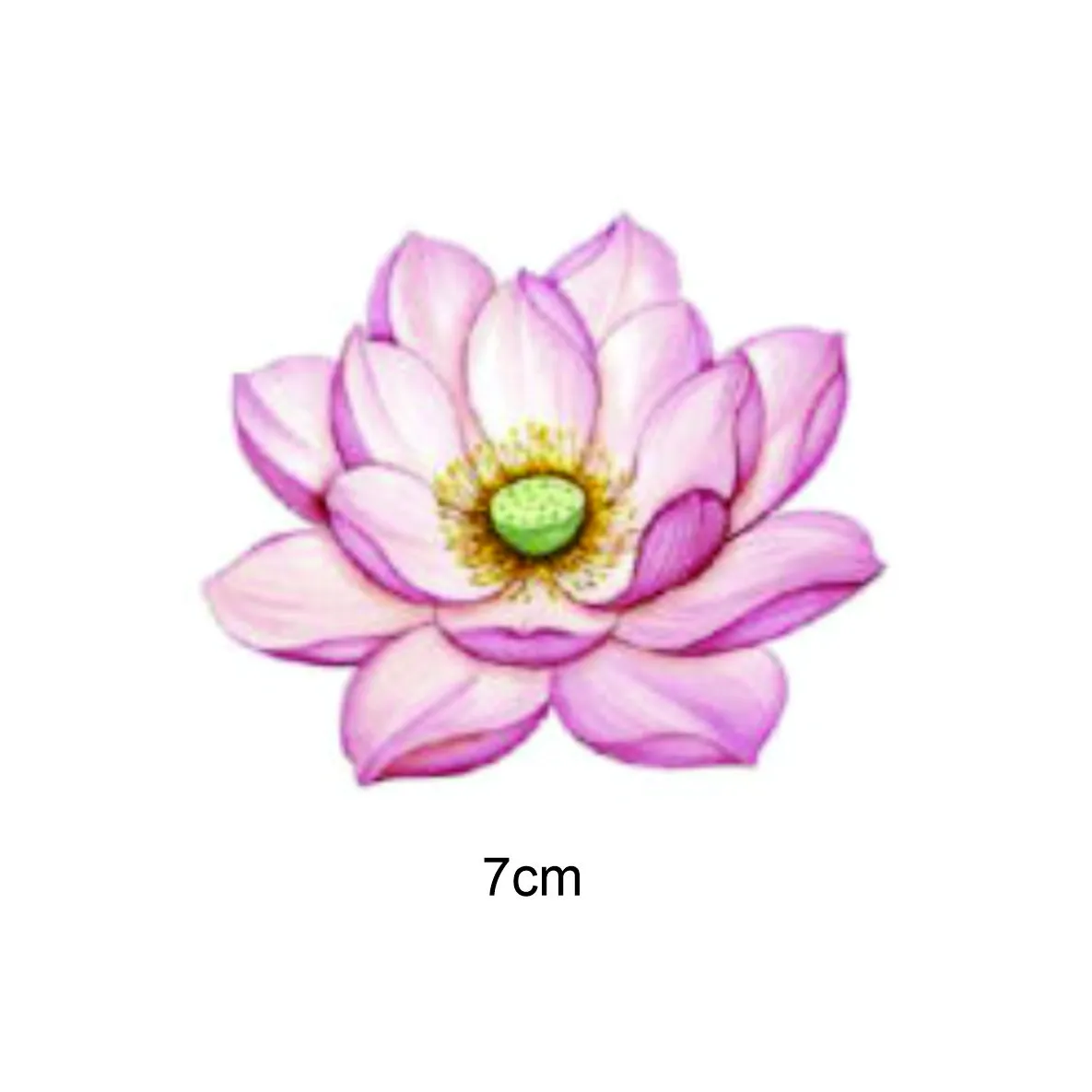 Decalques Flor de Lotus - 7cm