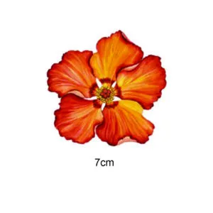 Decalques Hibisco - 7cm